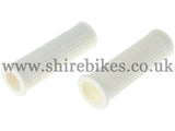 Reproduction Handlebar Ivory Rubber Grips (Pair) suitable for use with Z50A K0