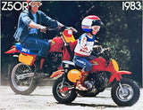 NOS Honda Z50R 1983 Dealer Brochure