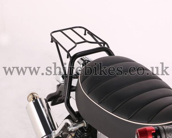 Kitaco Custom Black Rear Rack suitable for use with Monkey 125 JB02 JB03 (2018-2023)